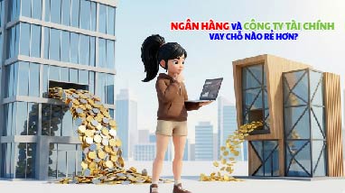 Ngân hàng vs công ty tài chính: Vay chỗ nào rẻ hơn?
