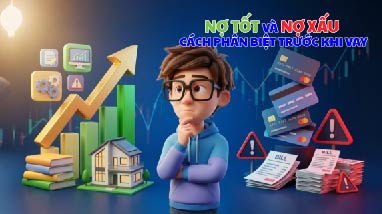 Nợ tốt vs nợ xấu: Cách phân biệt trước khi vay