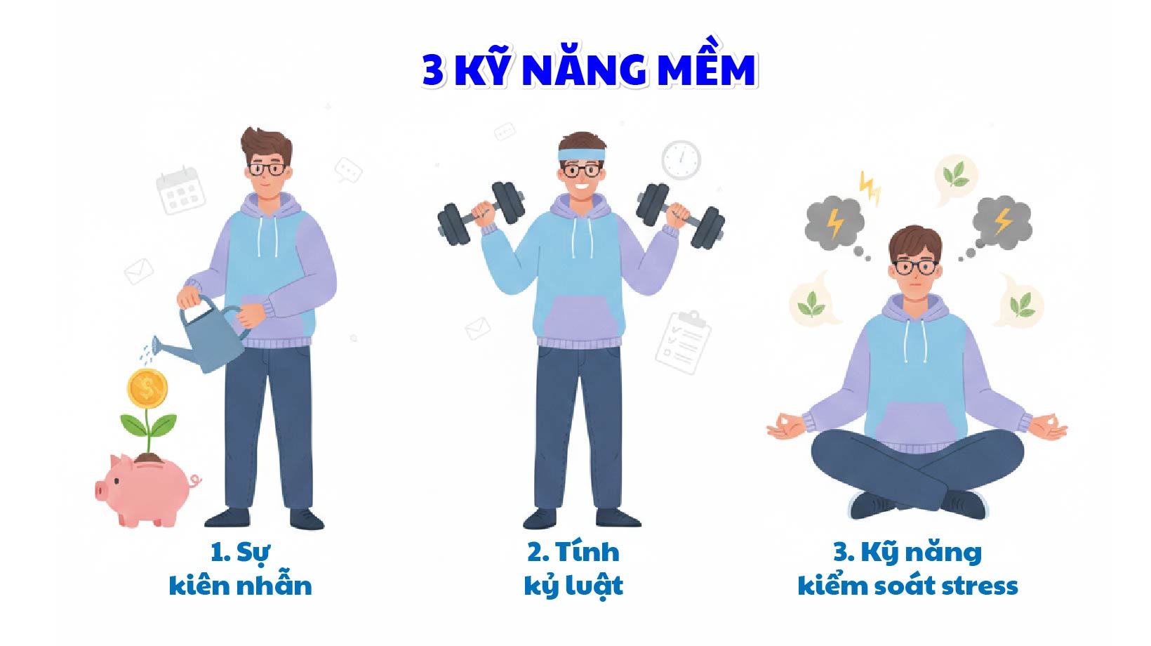 Ba kỹ năng mềm tạo nên sự khác biệt