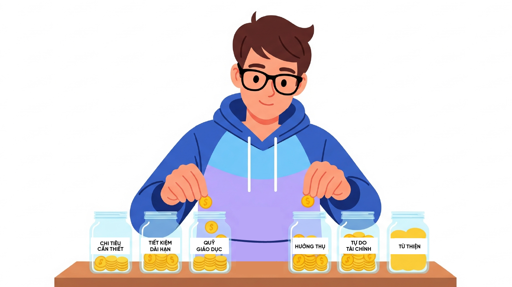 Tạo các "ngân sách nhỏ" cho từng mục tiêu