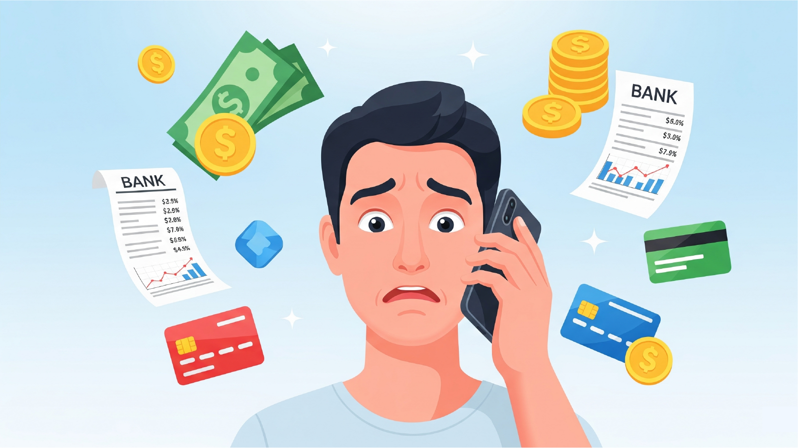 Liên hệ ngay với ngân hàng ngay nếu có giao dịch bất thường