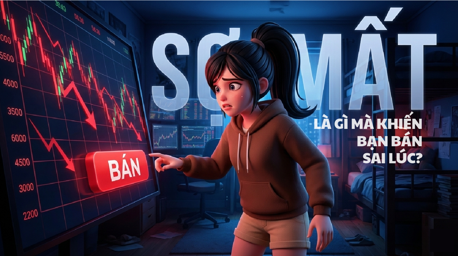 Sợ mất (loss aversion) là gì mà khiến bạn bán sai lúc?