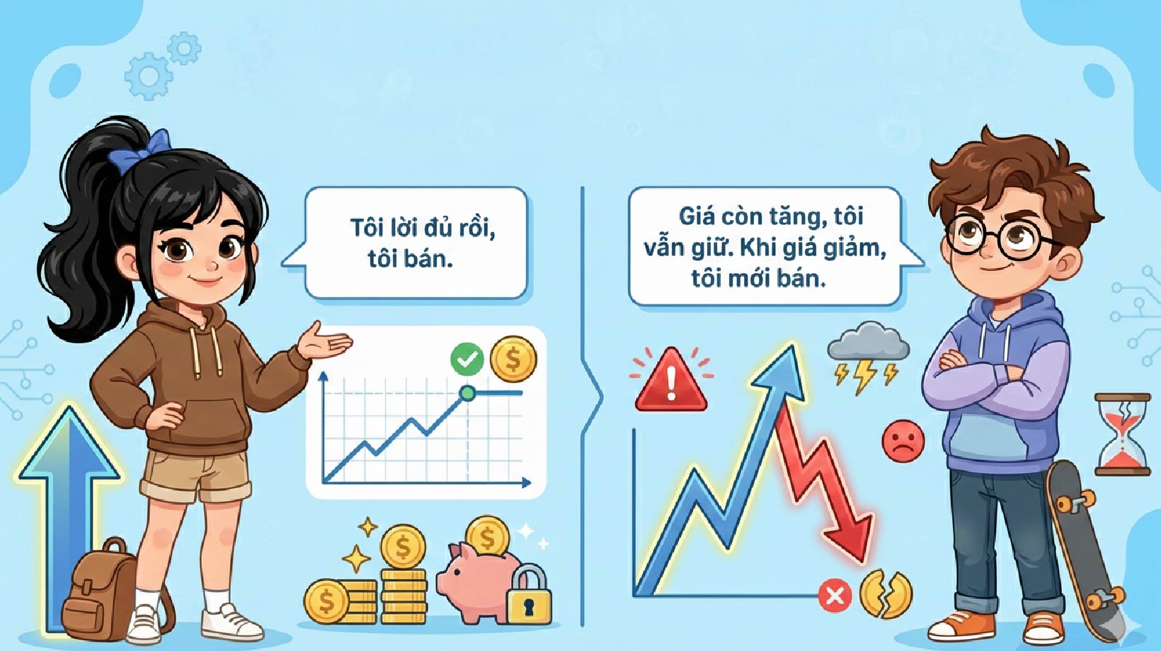 Chốt lời theo diễn biến thị trường