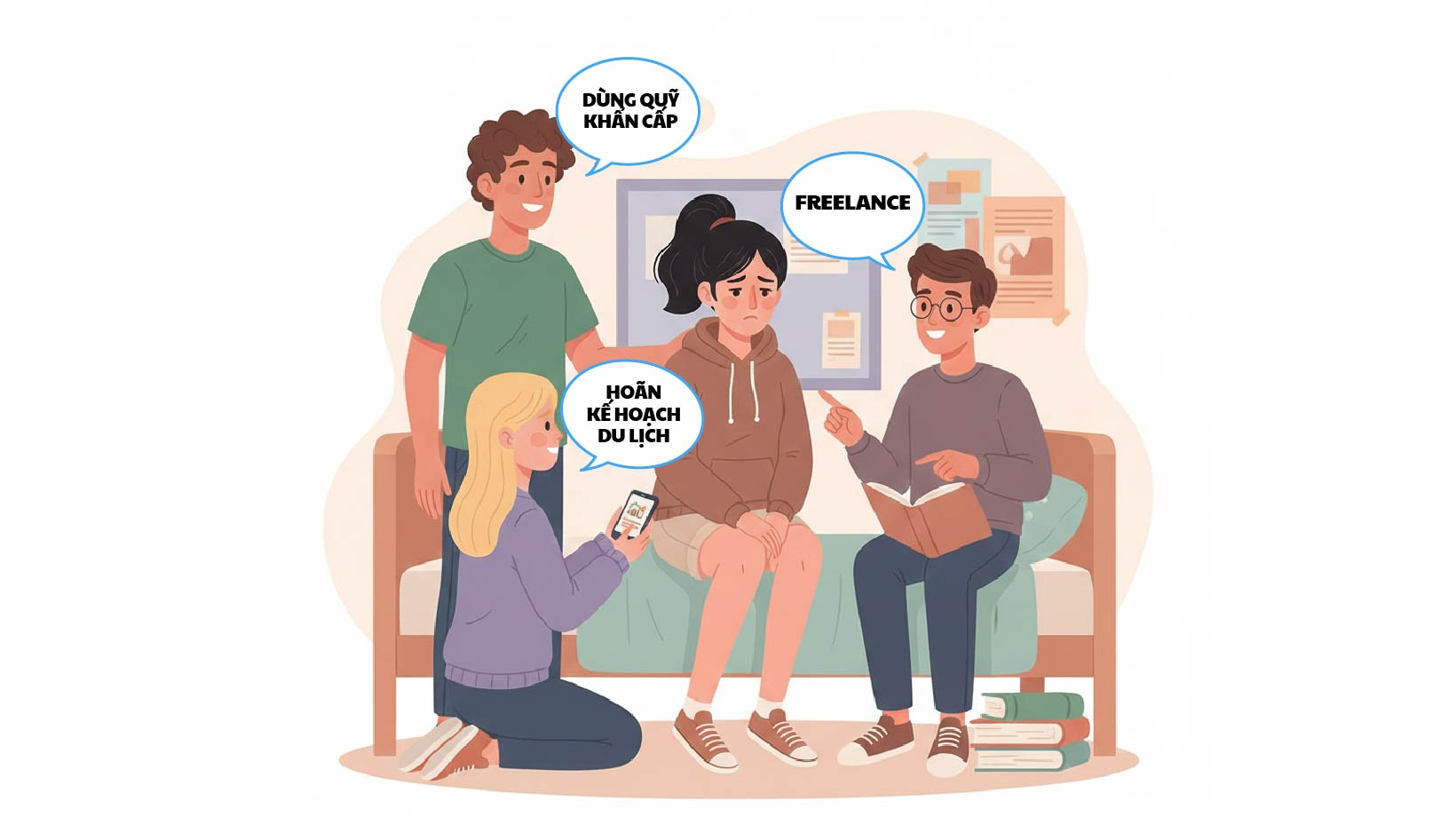 Cách để sống sót khi bị giảm thu nhập