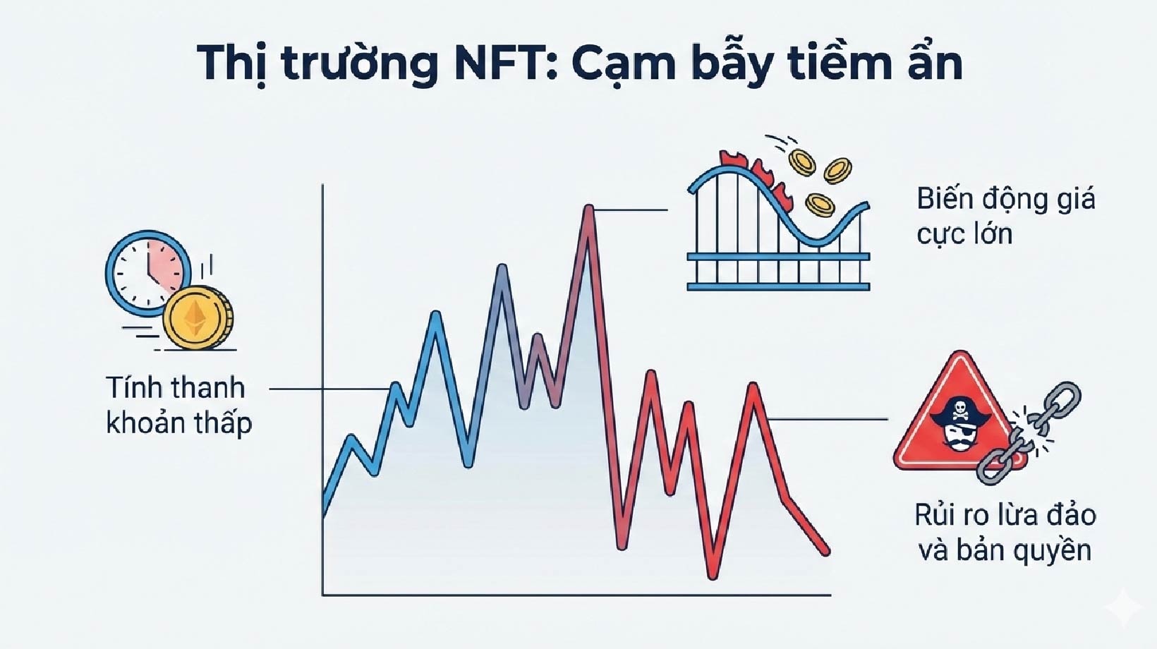 Thị trường NFT: Cạm bẫy tiềm ẩn