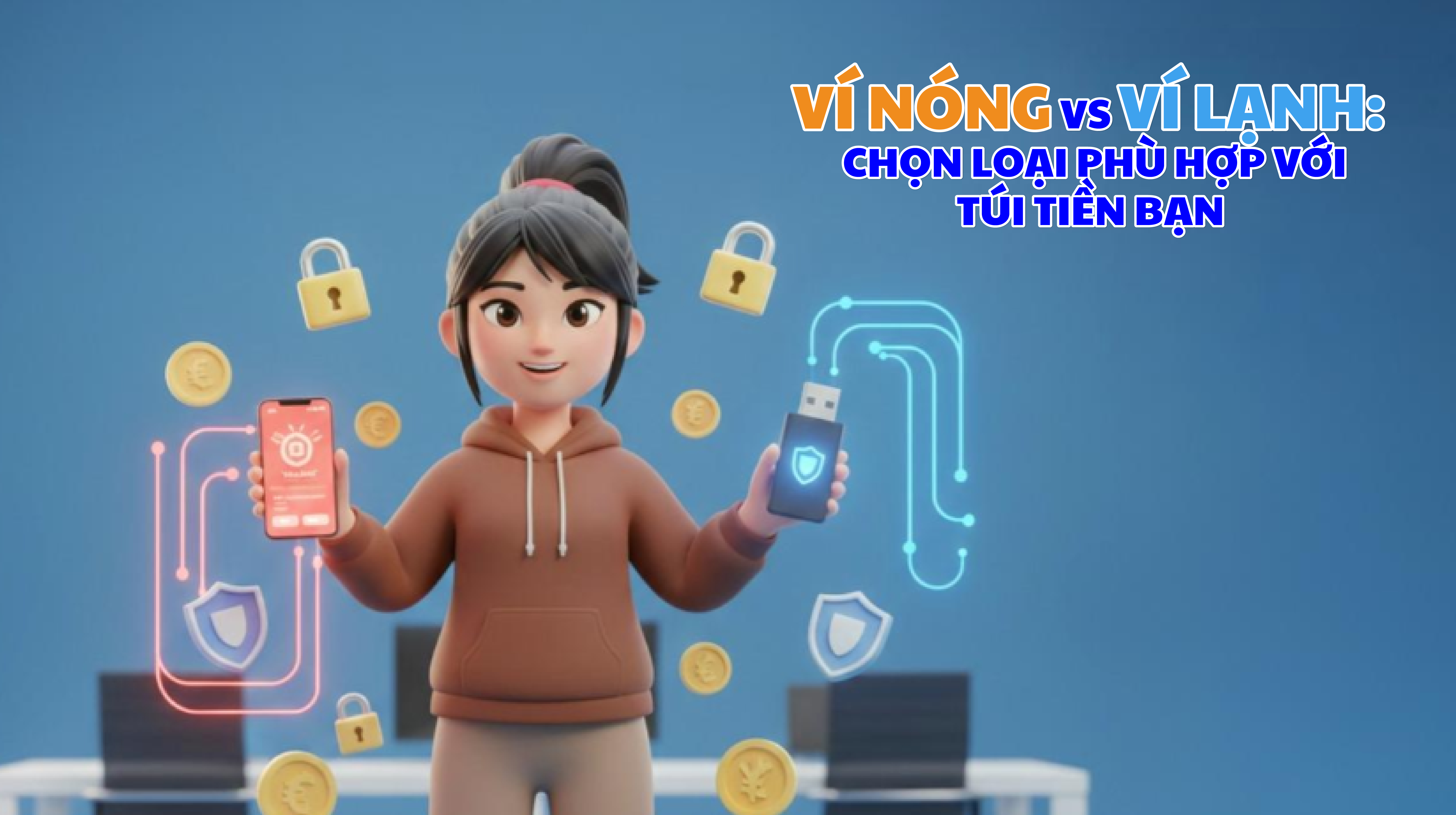 Ví nóng vs ví lạnh: Chọn loại phù hợp với túi tiền bạn