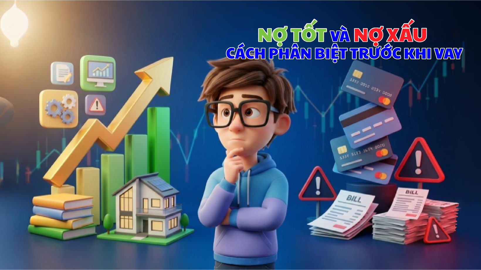 Nợ tốt và nợ xấu, cách phân biệt trước khi vay