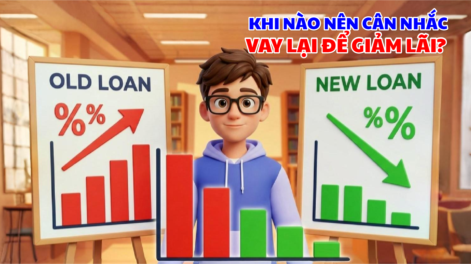 Khi nào nên cân nhắc vay lại để giảm lãi? 
