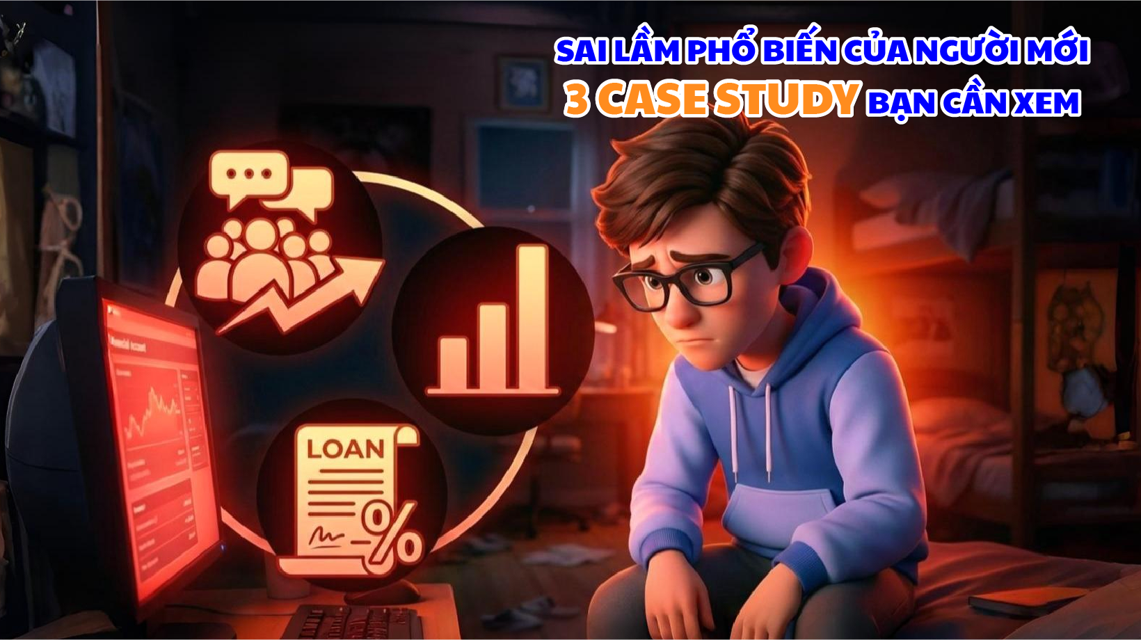 Sai lần phổ biến của người mới, 3 case study bạn cần xem