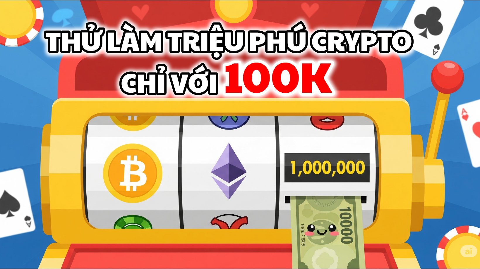 THỬ LÀM TRIỆU PHÚ CRYPTO CHỈ VỚI 100.000 VNĐ