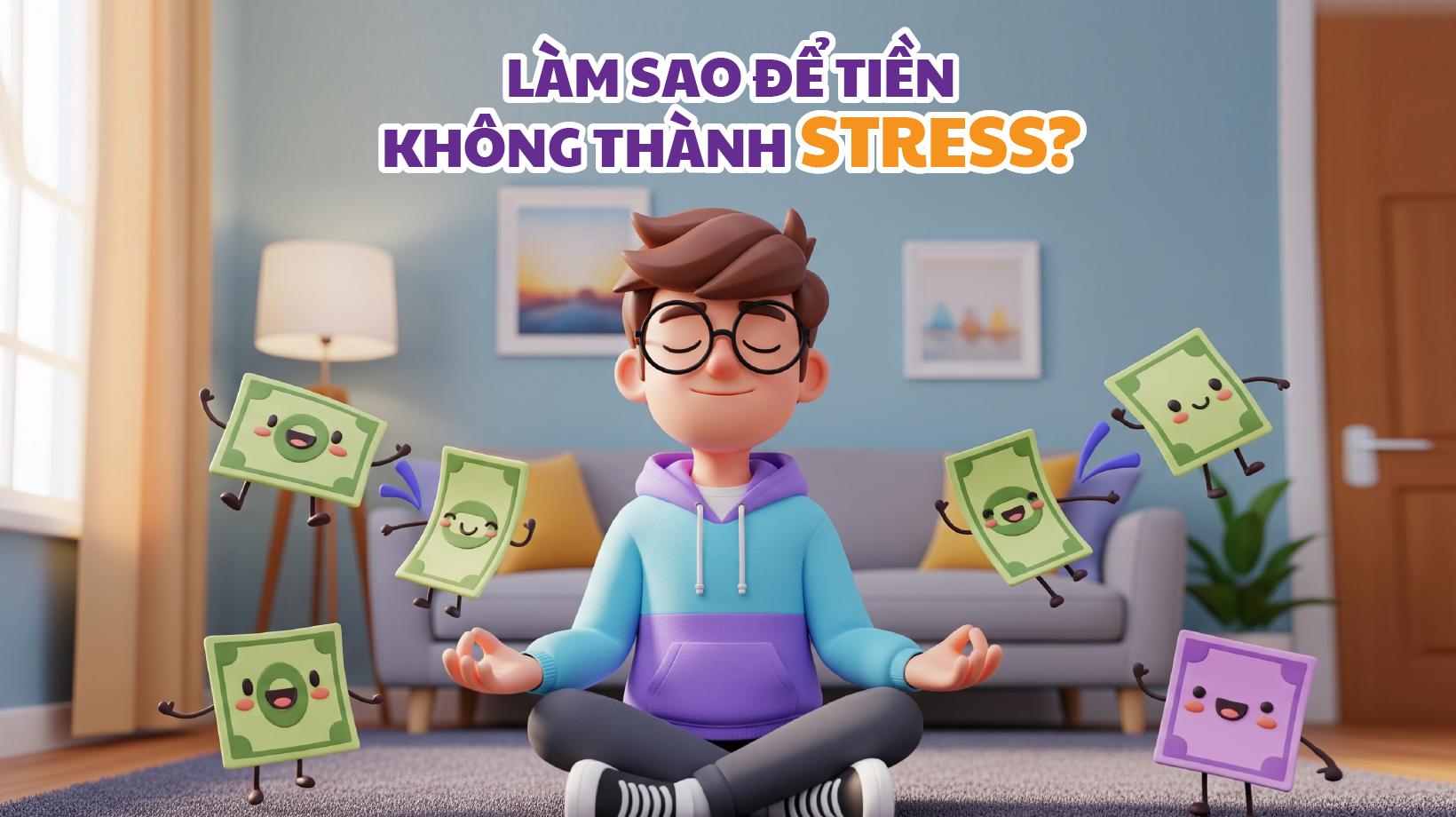 LÀM SAO ĐỂ TIỀN KHÔNG THÀNH STRESS?
