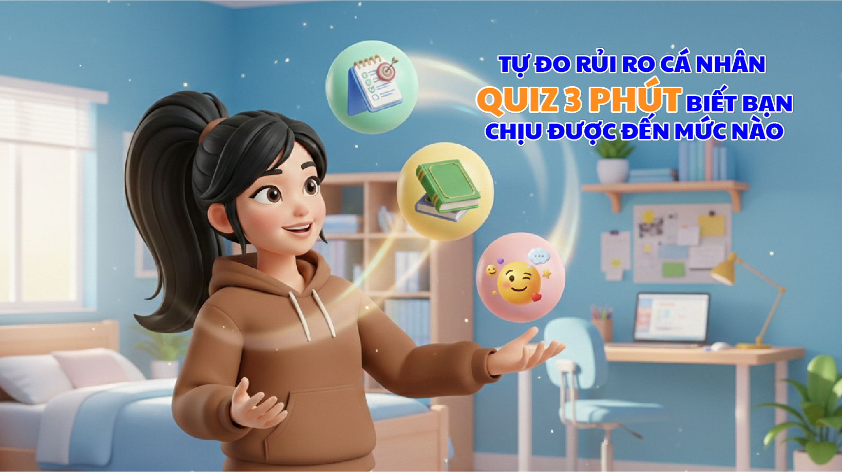 Tư đo rủi ro cá nhân, quiz 3 phút biết bạn chịu được đến mức nào? 