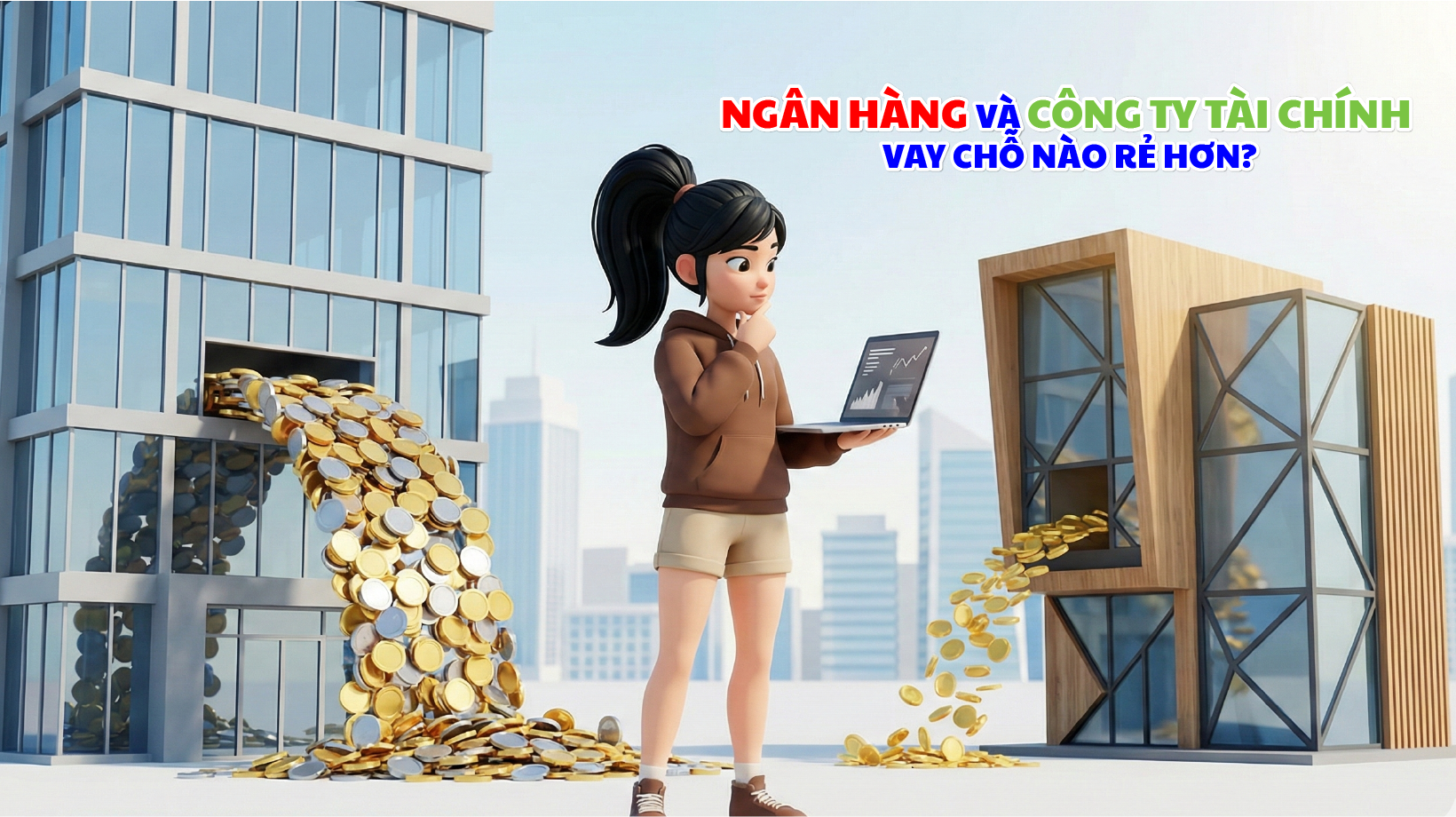 Ngân hàng và công ty tài chính vay chỗ nào rẻ hơn? 